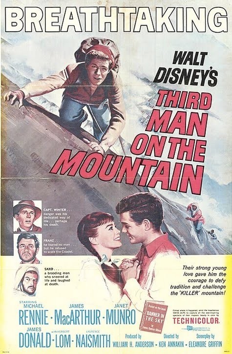 affiche du film Le Troisième Homme sur la Montagne