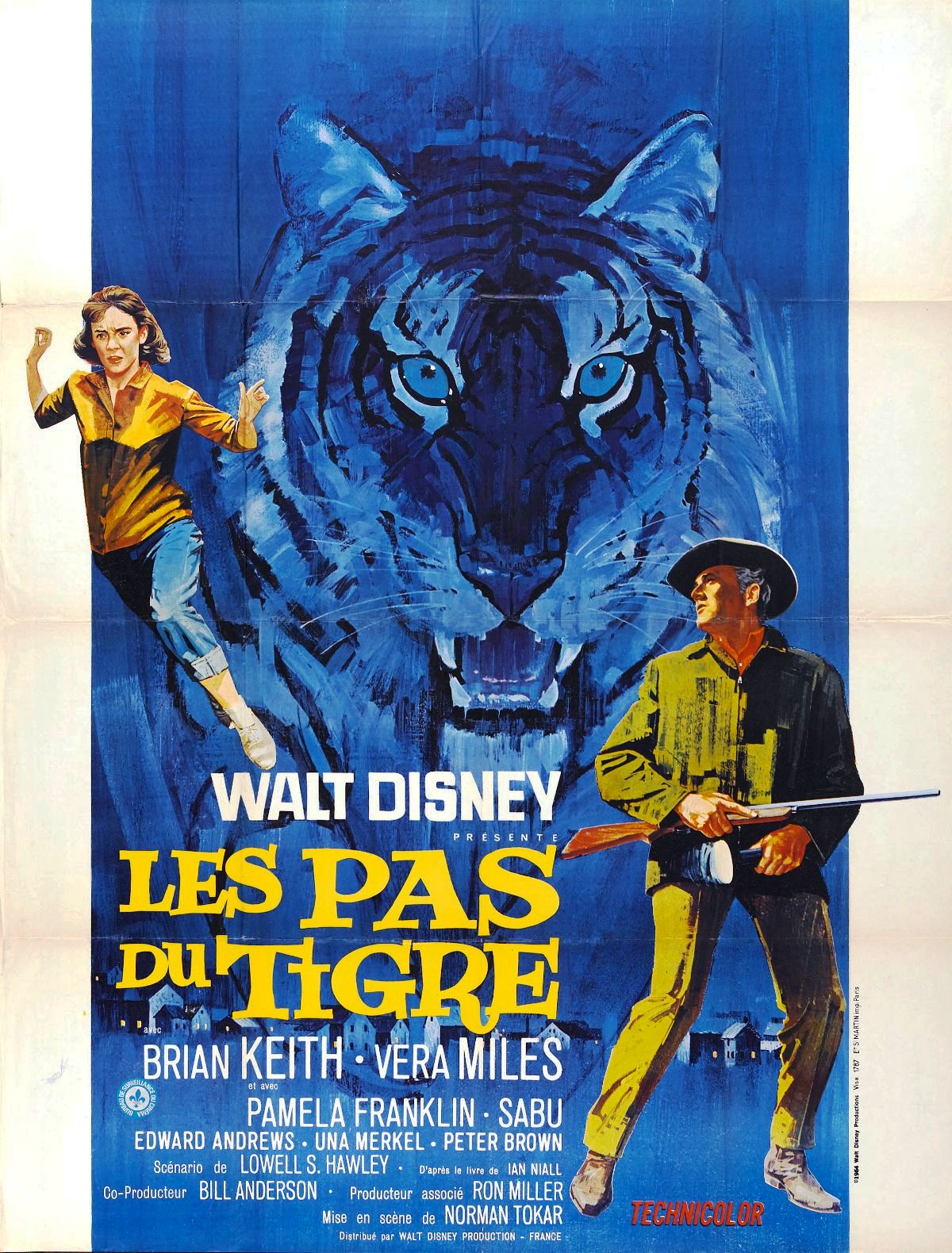 affiche du film Les Pas du Tigre