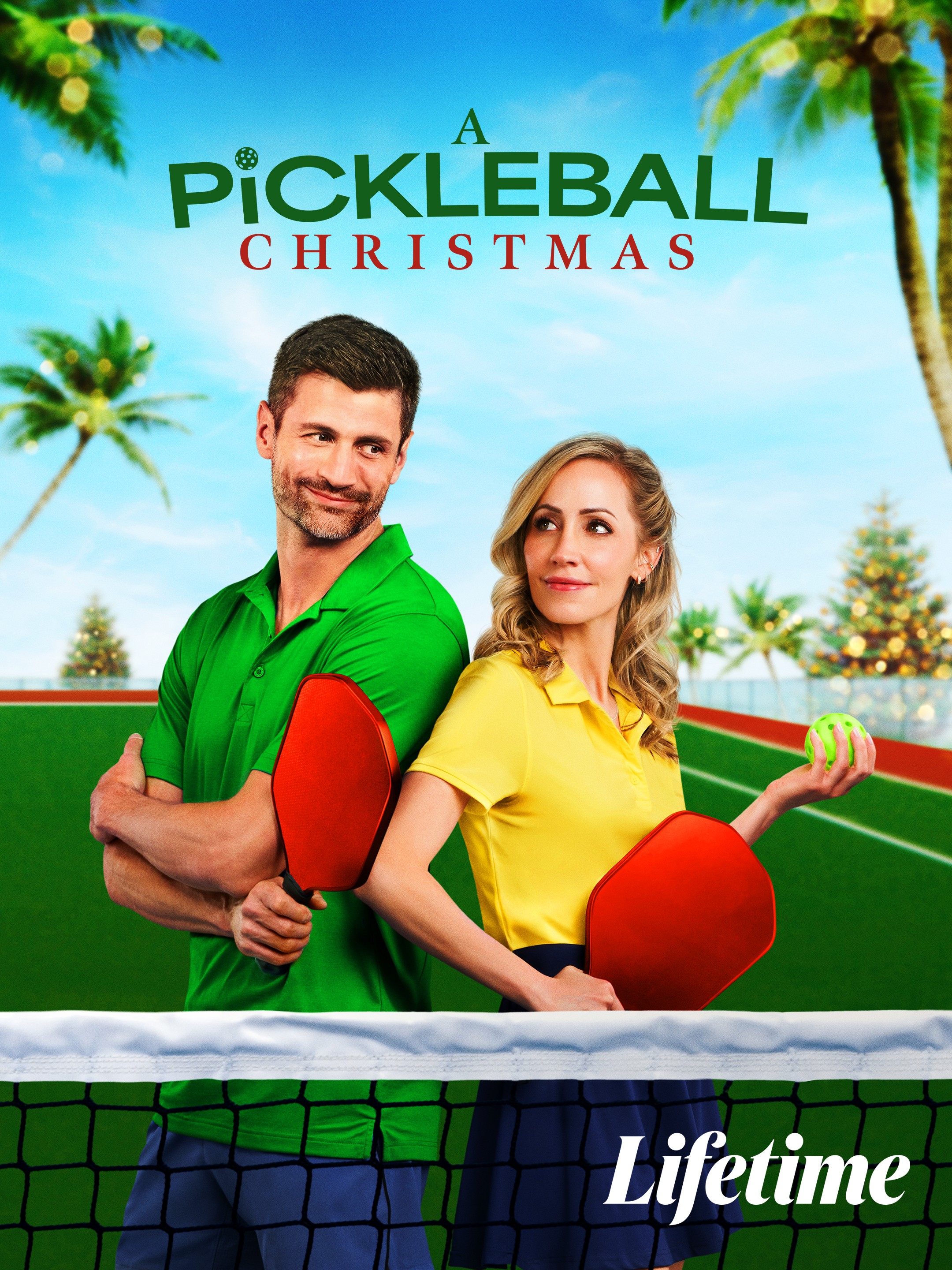 affiche du film A Pickleball Christmas