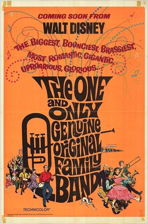 affiche du film The One and Only, Genuine, Original Family Band