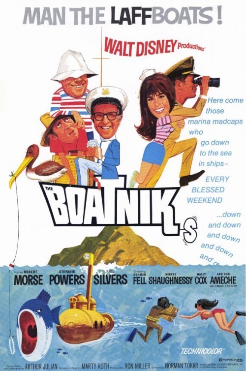 affiche du film Les boatniks: Du vent dans les voiles