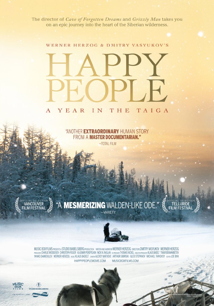 affiche du film Happy People: A Year in the Taiga