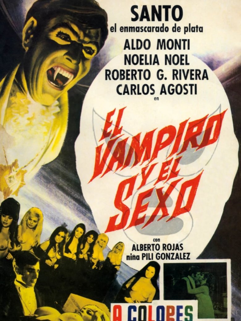 affiche du film El vampiro y el sexo