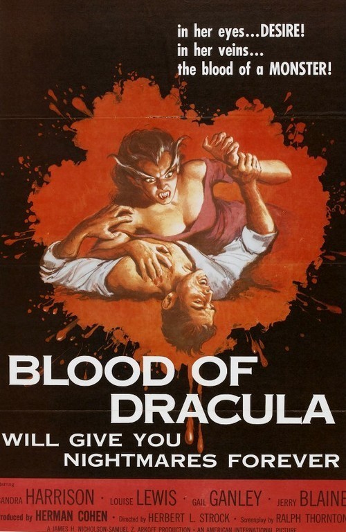 affiche du film Blood of Dracula