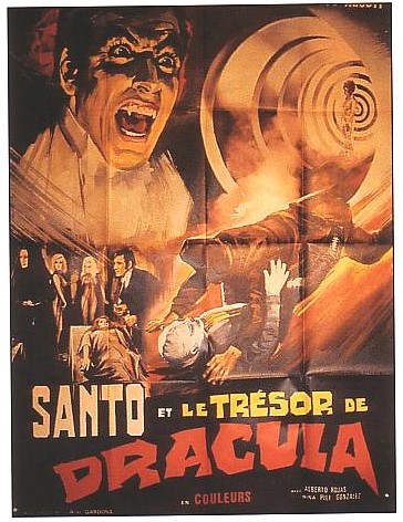 affiche du film Santo et le Trésor de Dracula