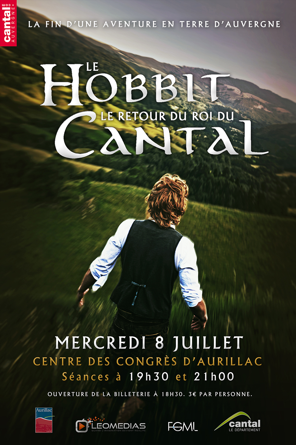 affiche du film Le Hobbit: Le retour du roi du Cantal