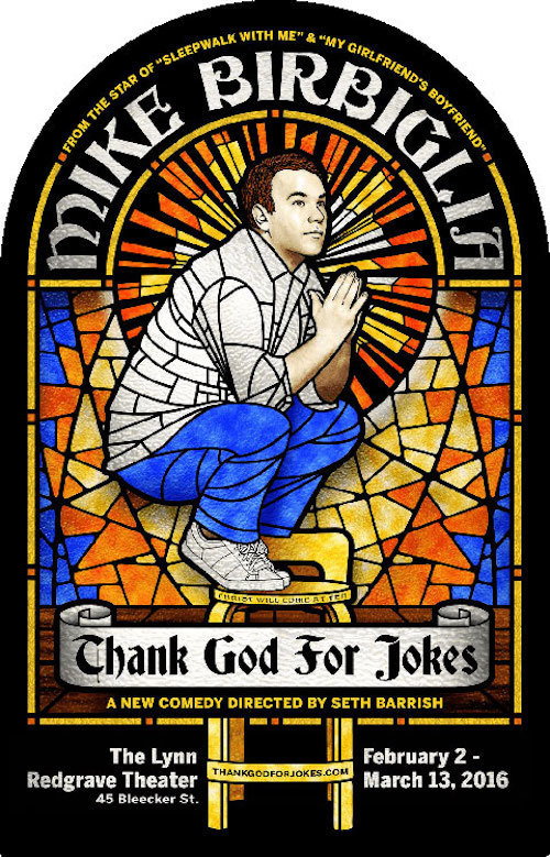 affiche du film Mike Birbiglia: Thank God for Jokes