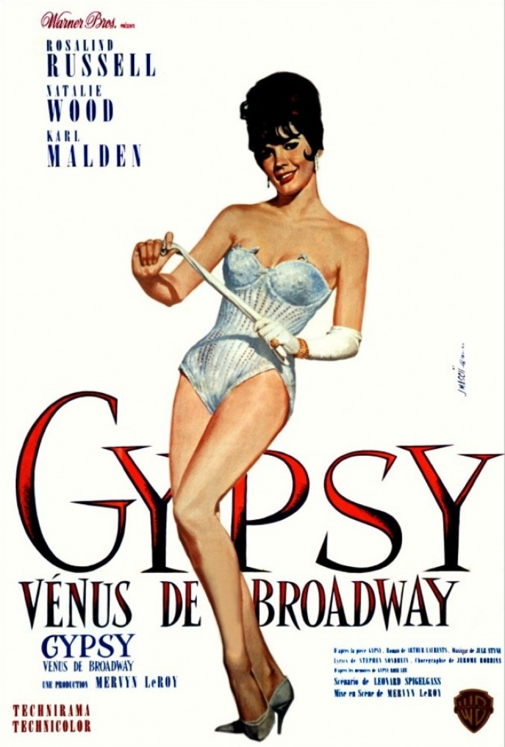 affiche du film Gypsy, vénus de Broadway