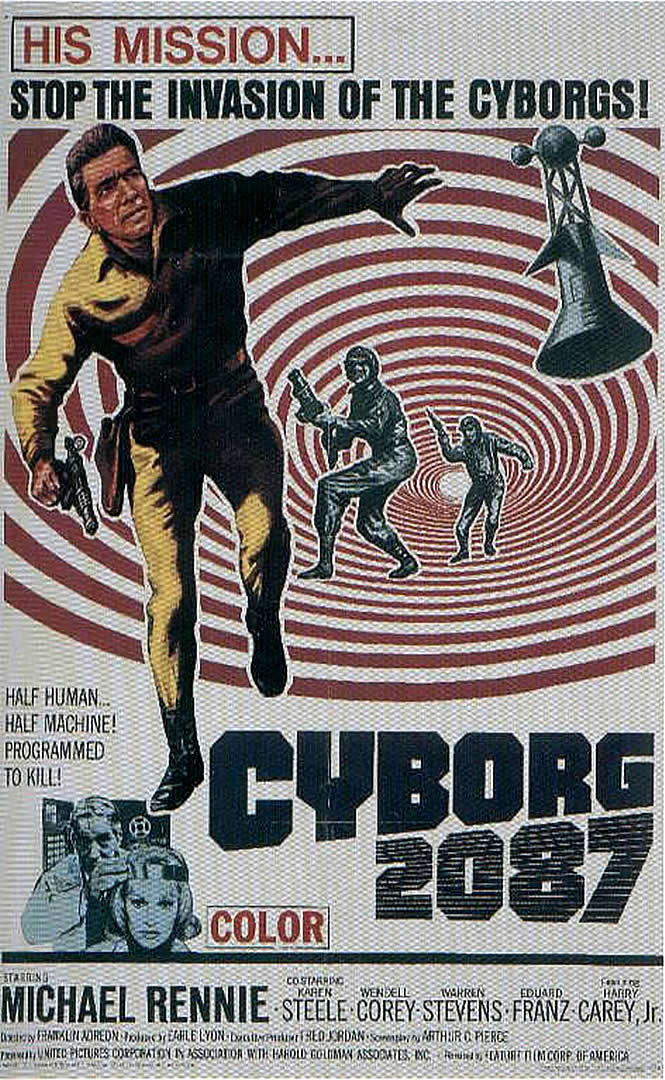 affiche du film Cyborg 2087