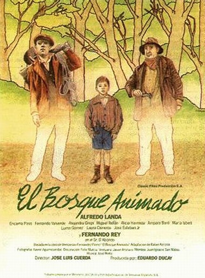 affiche du film La Forêt animée