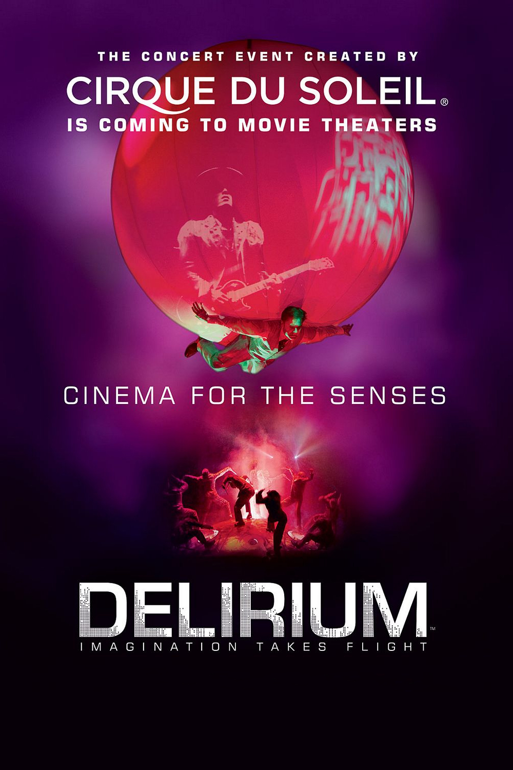 affiche du film Cirque du Soleil: Delirium