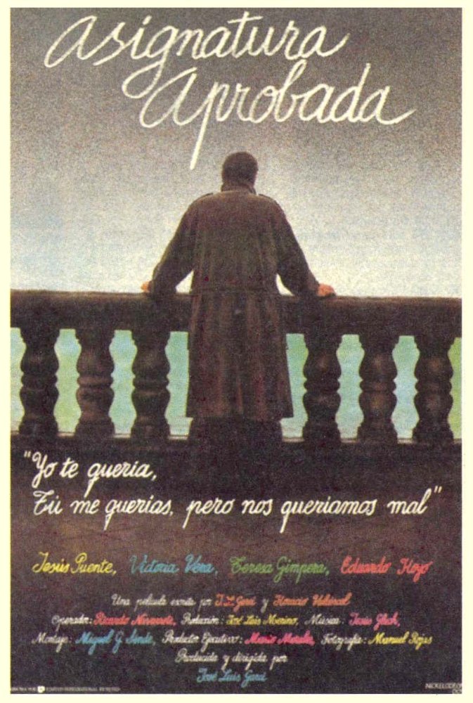 affiche du film Asignatura aprobada