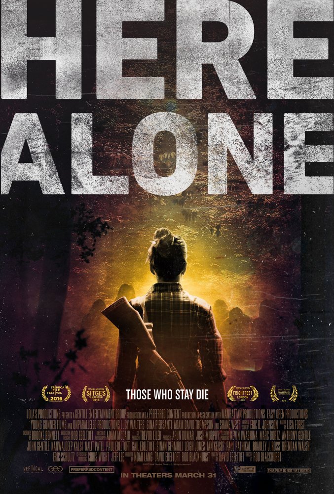 affiche du film Here Alone