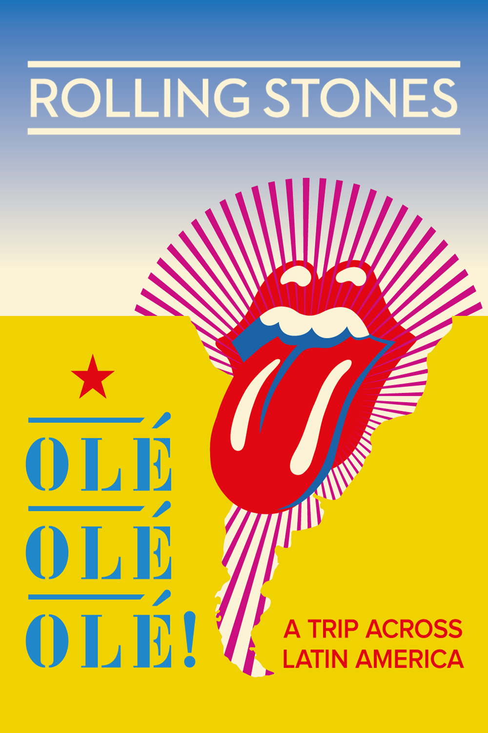 affiche du film The Rolling Stones Olé Olé Olé!: A Trip Across Latin America