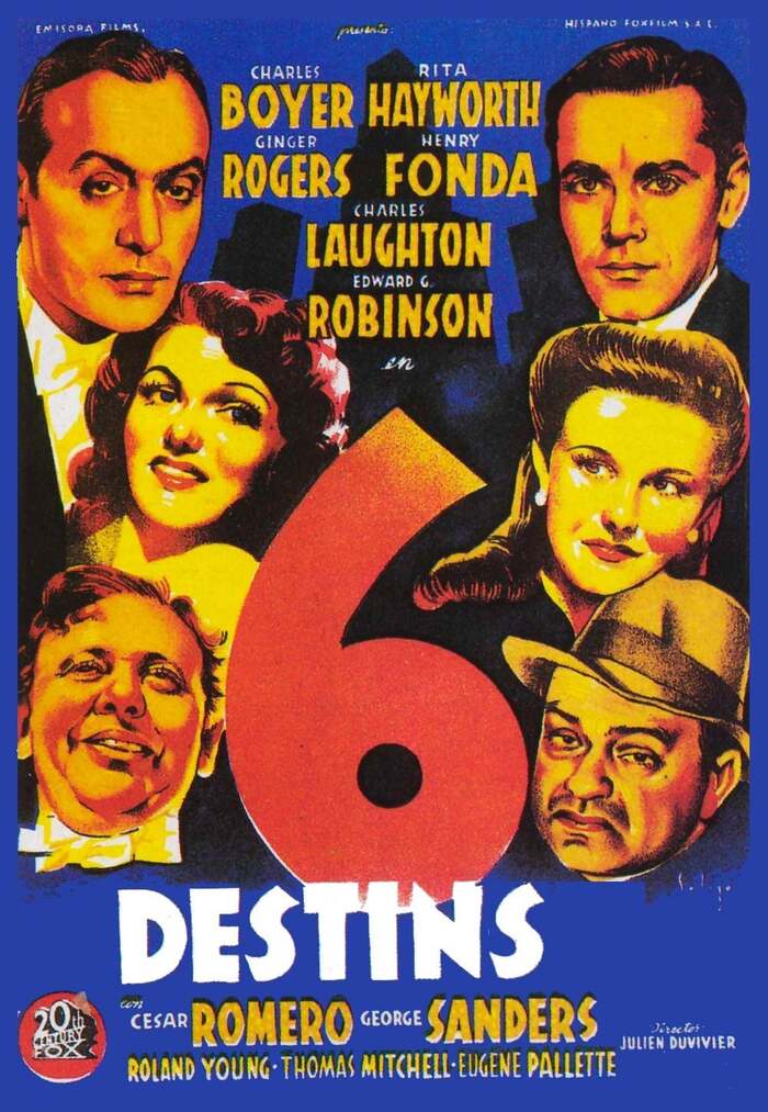 affiche du film Six destins