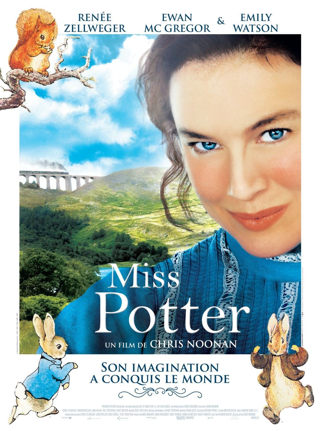 affiche du film Miss Potter