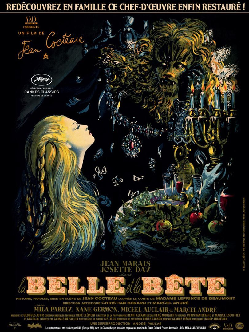 affiche du film La Belle et la Bête