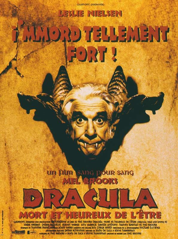 affiche du film Dracula, mort et heureux de l'être