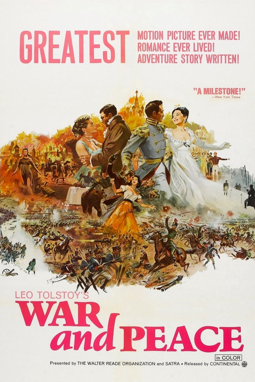 affiche du film Guerre et paix