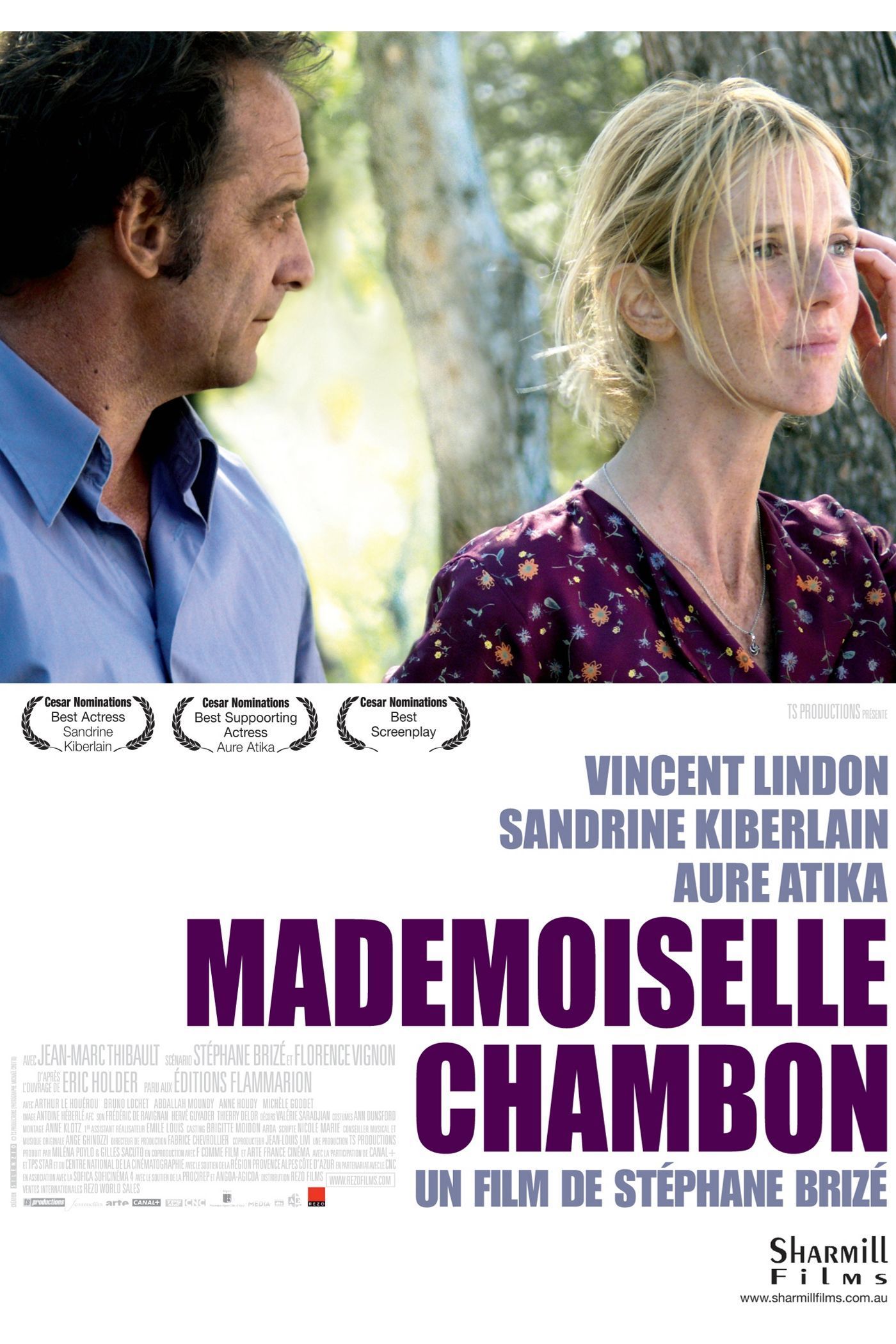 affiche du film Mademoiselle Chambon