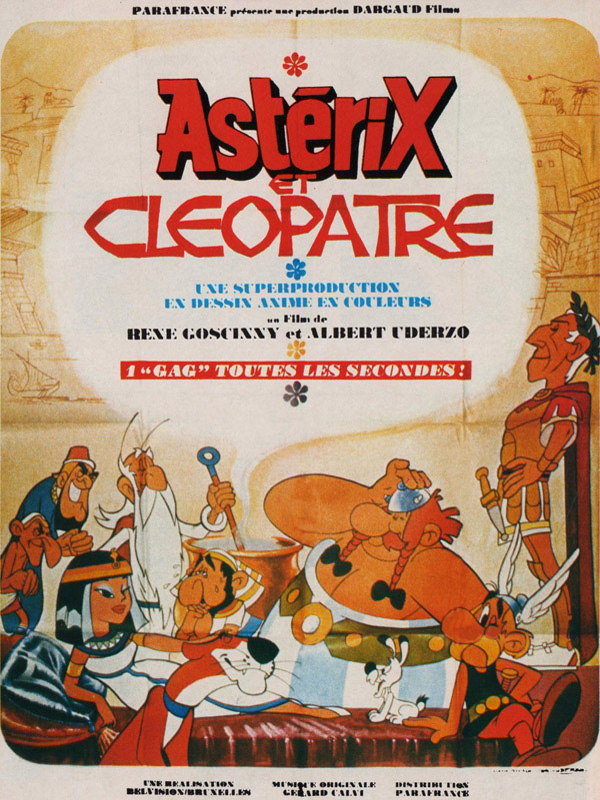 affiche du film Astérix et Cléopâtre