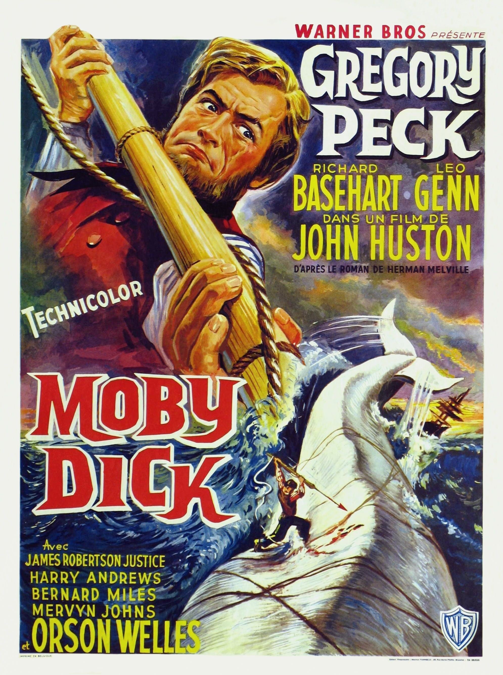 affiche du film Moby Dick (1956)
