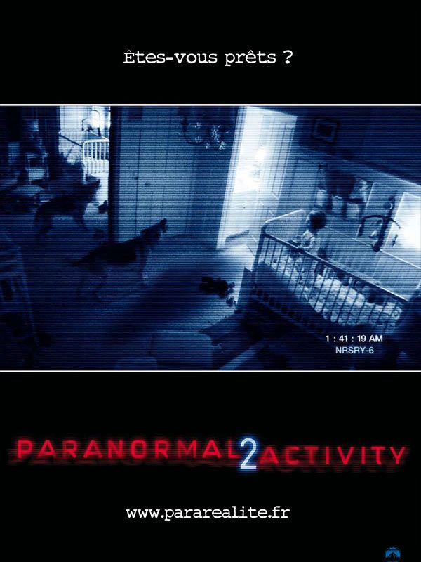 affiche du film Paranormal Activity 2