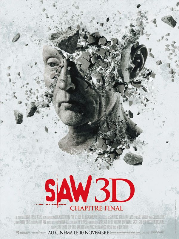 affiche du film Saw 3D: Chapitre final