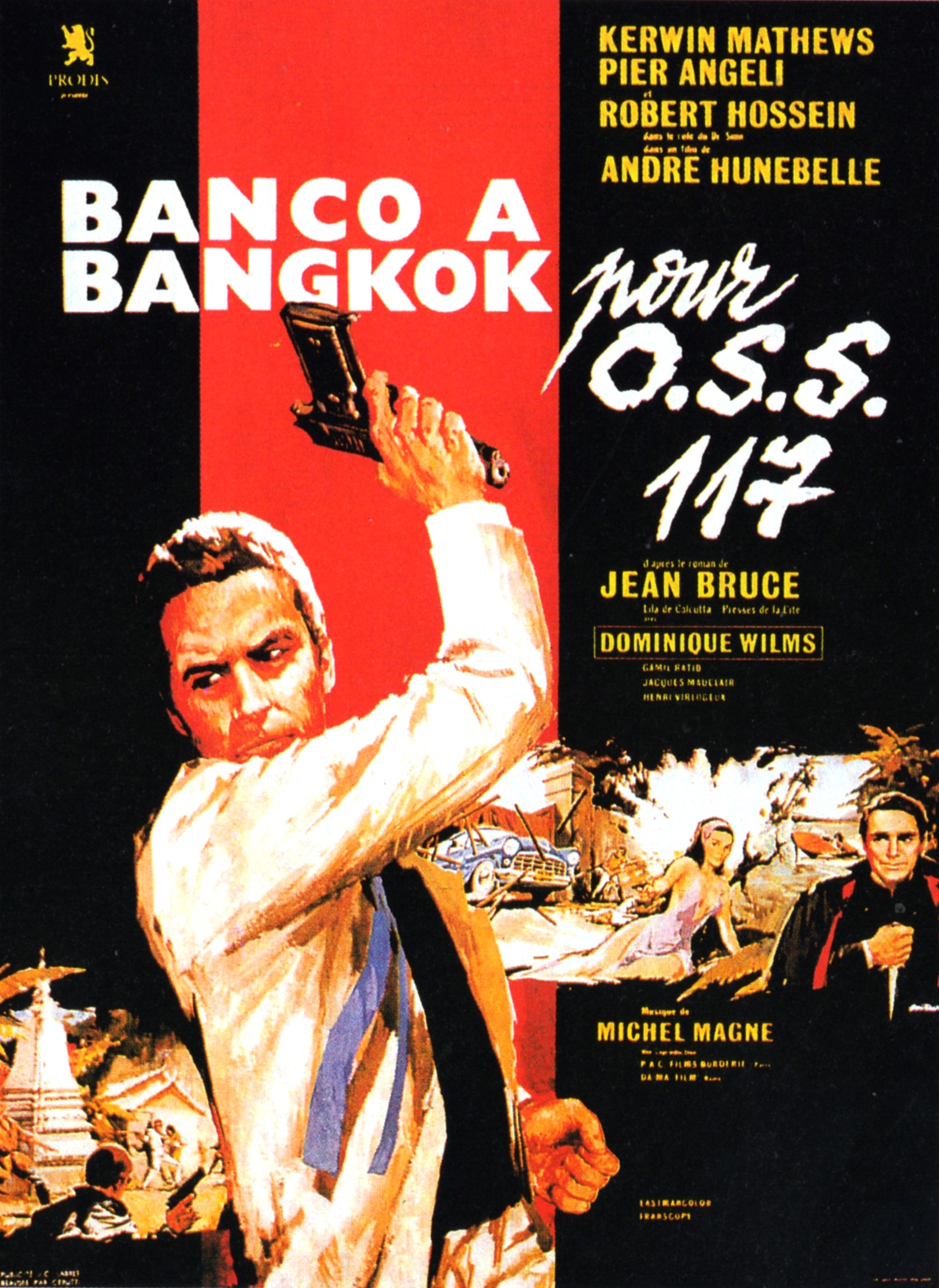affiche du film Banco à Bangkok pour OSS 117