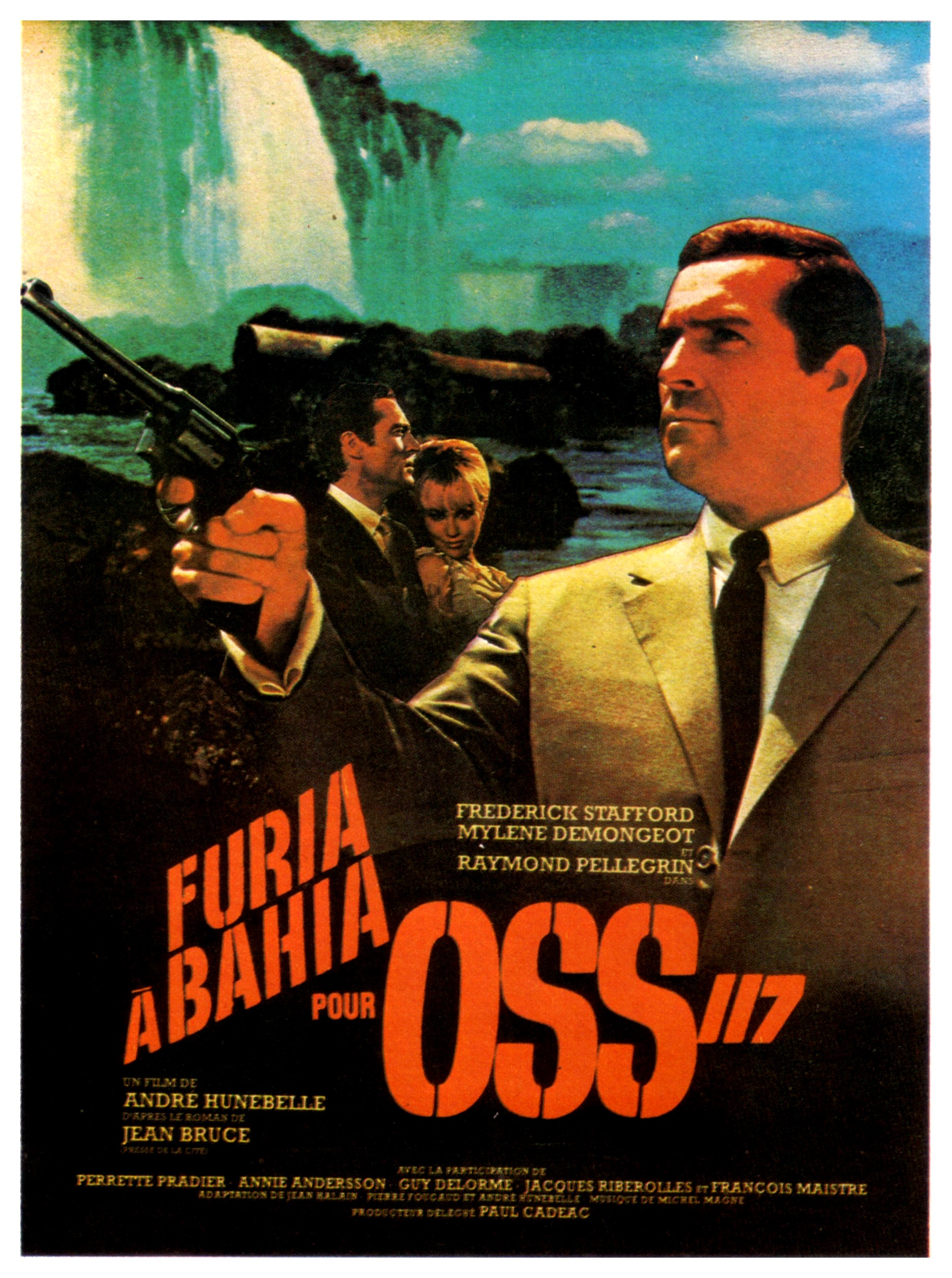 affiche du film Furia à Bahia pour OSS 117