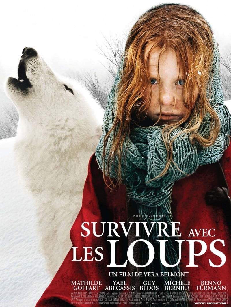 affiche du film Survivre avec les loups