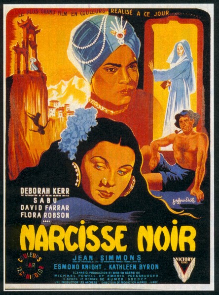 affiche du film Le narcisse noir