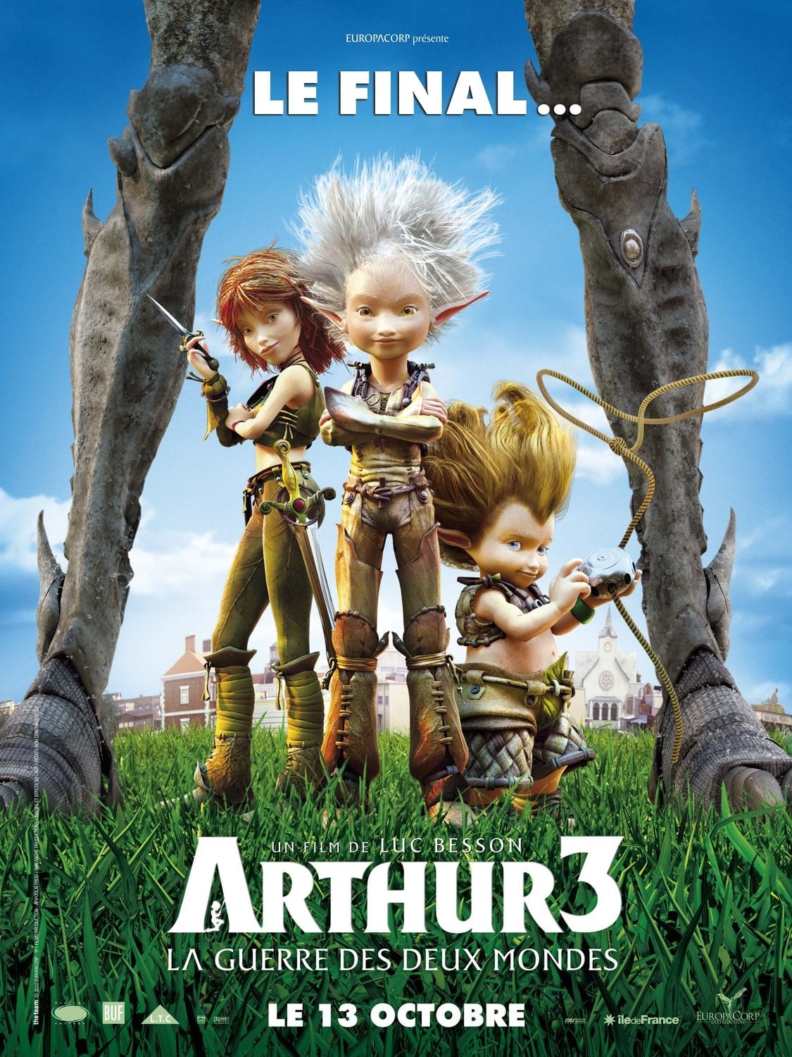 affiche du film Arthur 3 : La guerre des deux mondes