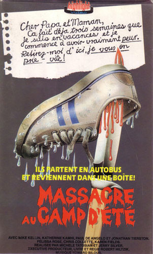 affiche du film Massacre au camp d'été