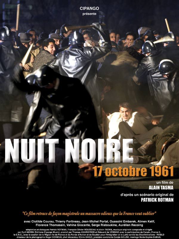 affiche du film Nuit noire, 17 octobre 1961