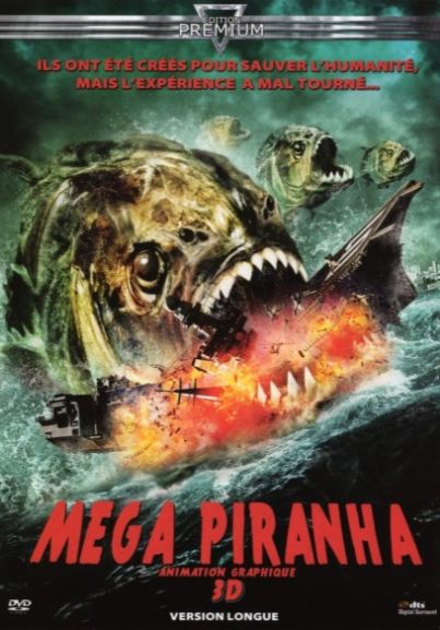 affiche du film Mega Piranha