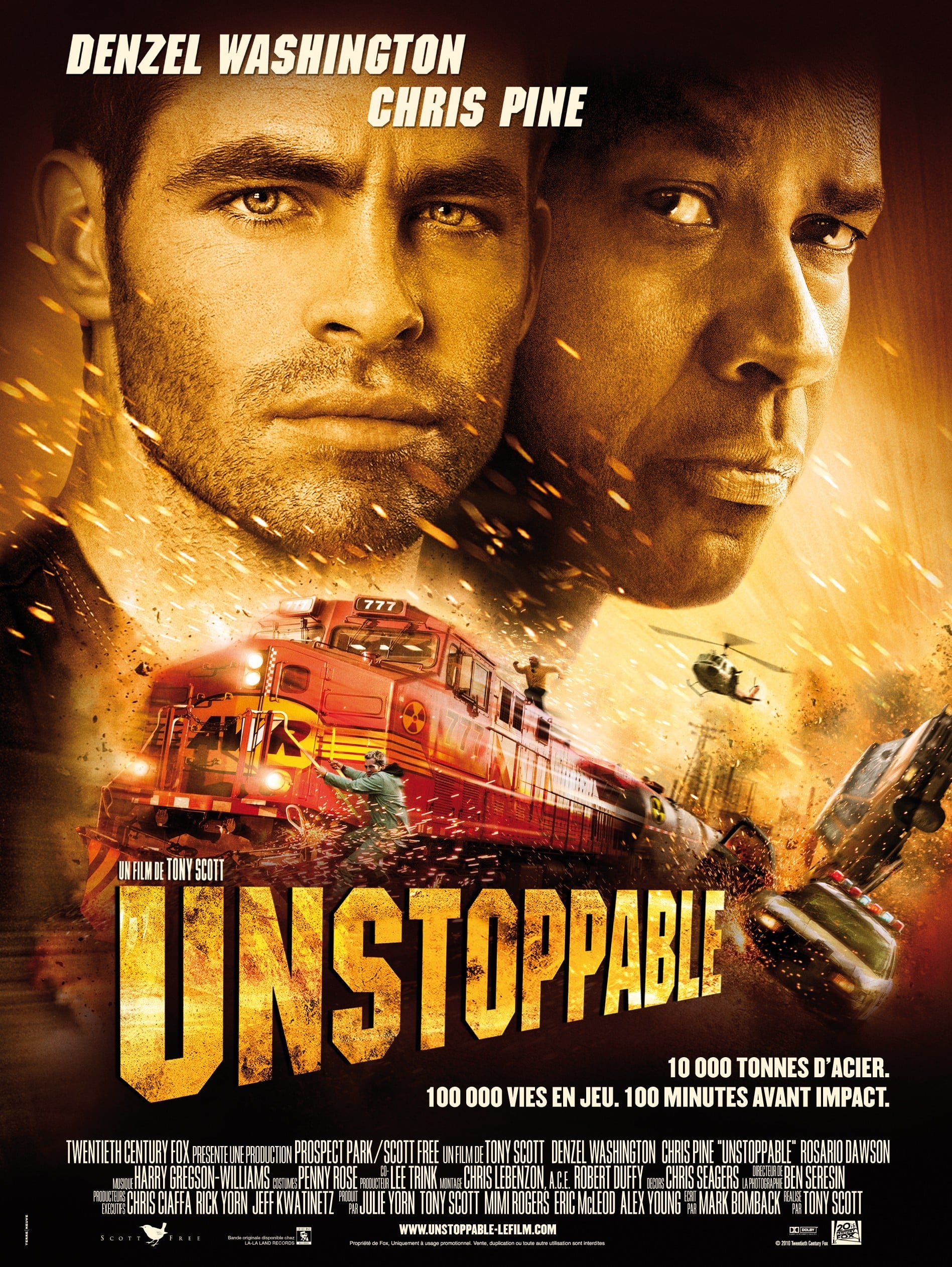 affiche du film Unstoppable