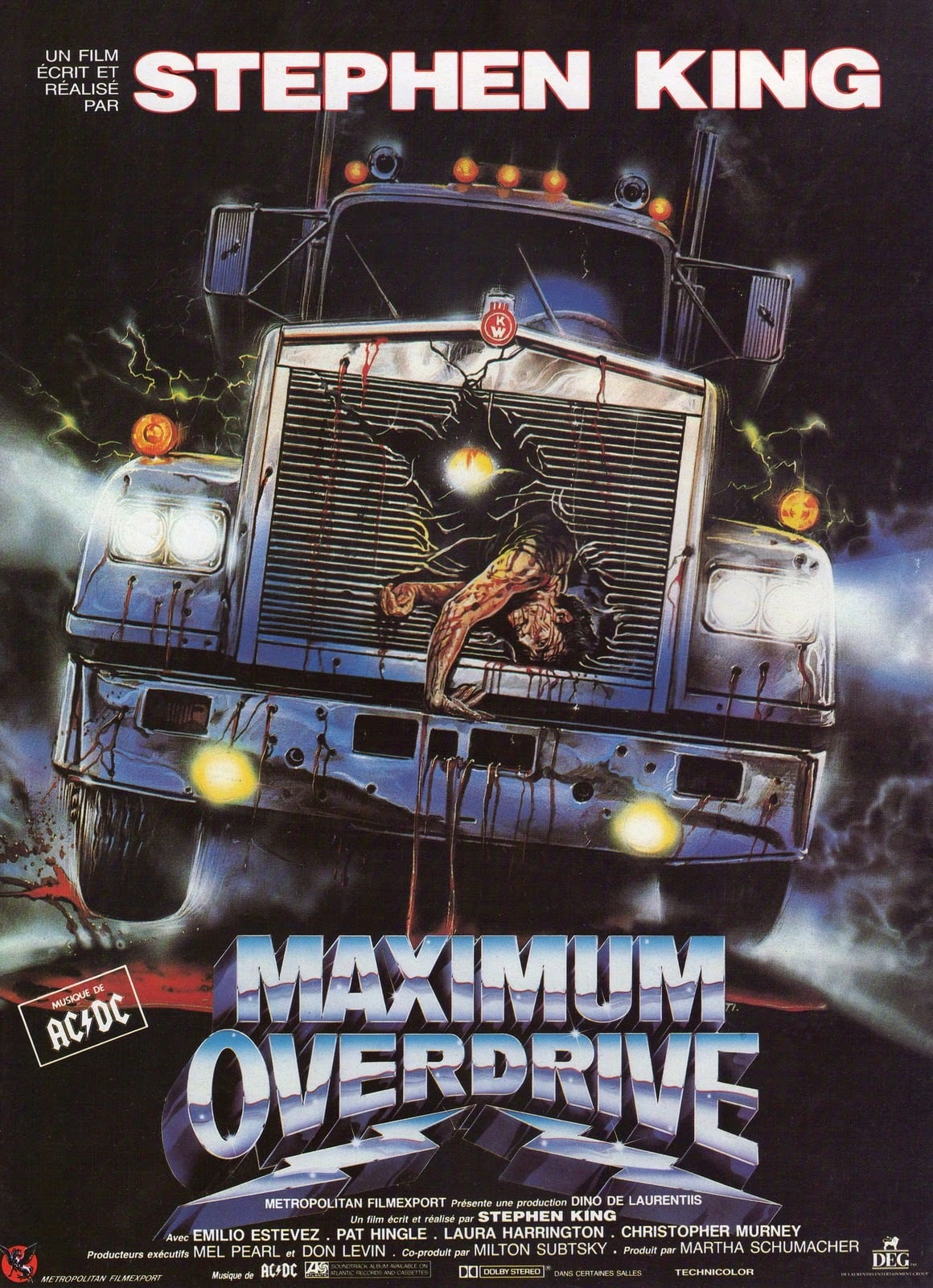 affiche du film Maximum Overdrive