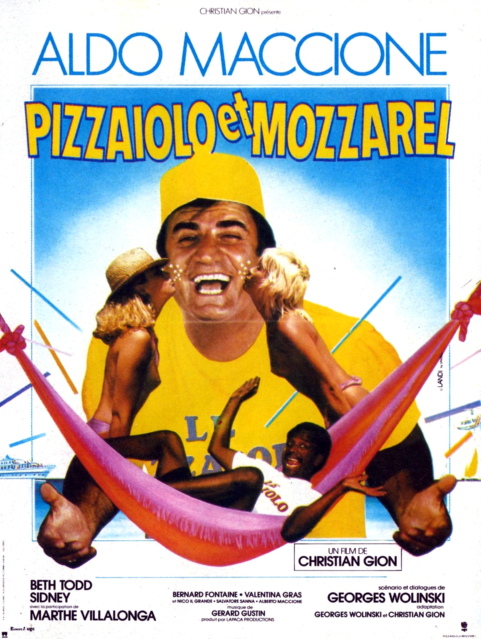 affiche du film Pizzaiolo et Mozzarel