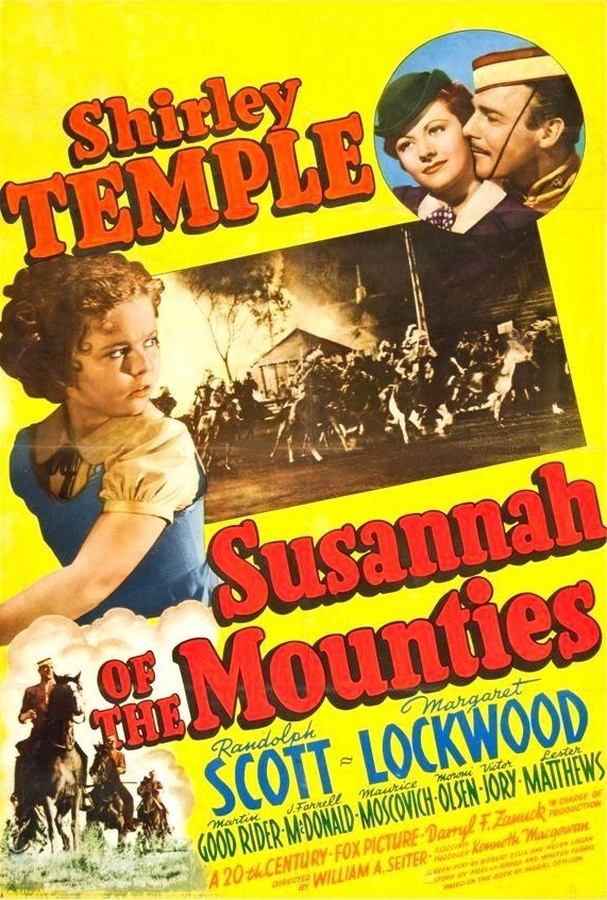 affiche du film Susannah of the Mounties