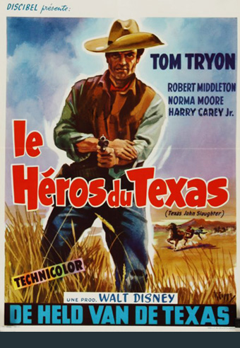 affiche du film Le Héros du Texas