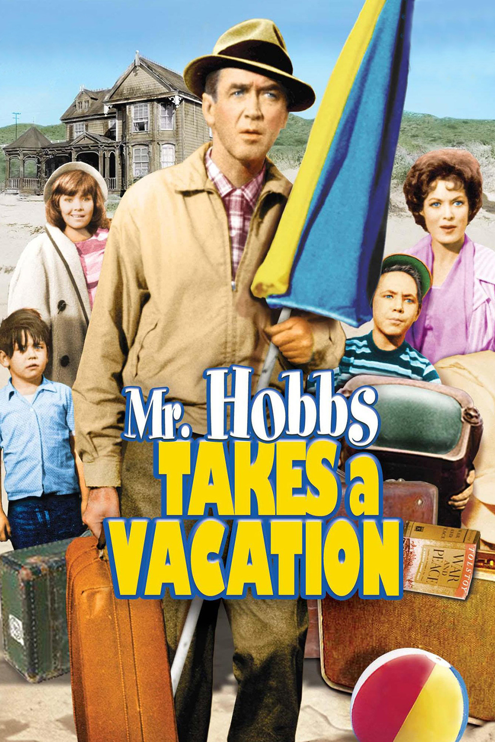 affiche du film Monsieur Hobbs prend des vacances