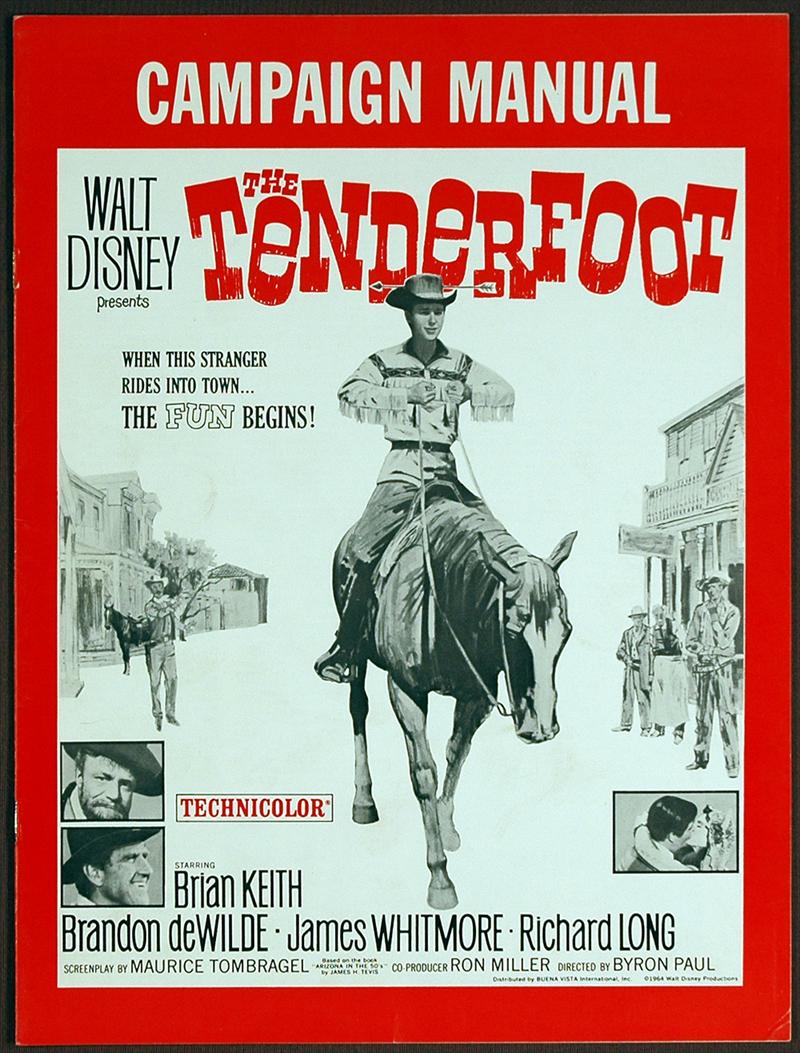 affiche du film The Tenderfoot