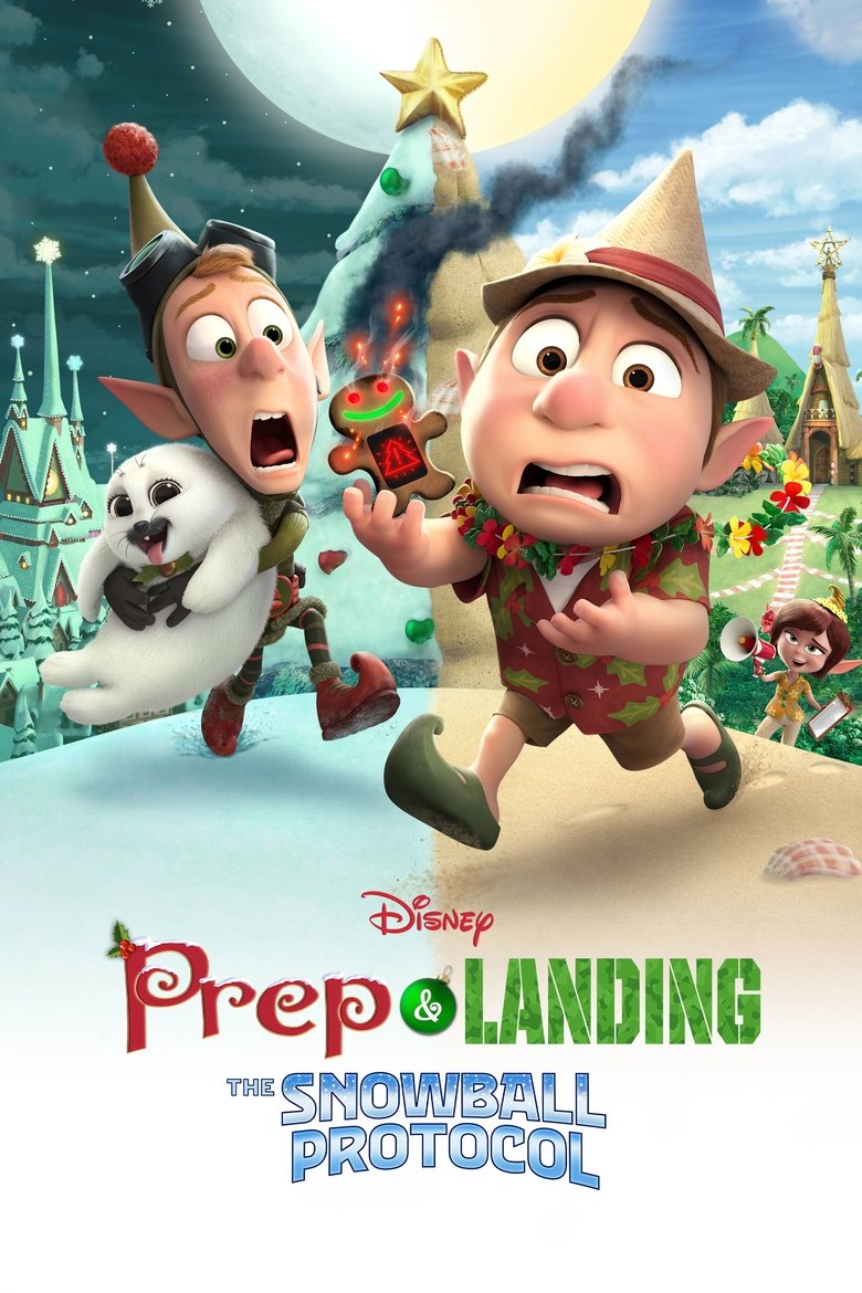 affiche du film Prep & Landing: The Snowball Protocol