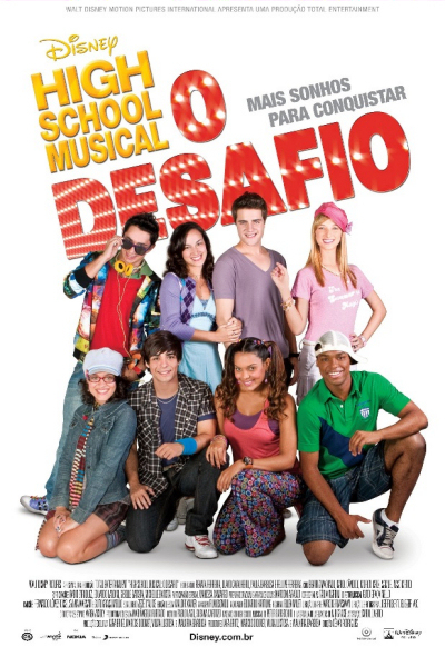 affiche du film High School Musical, Autour du Monde : Brésil