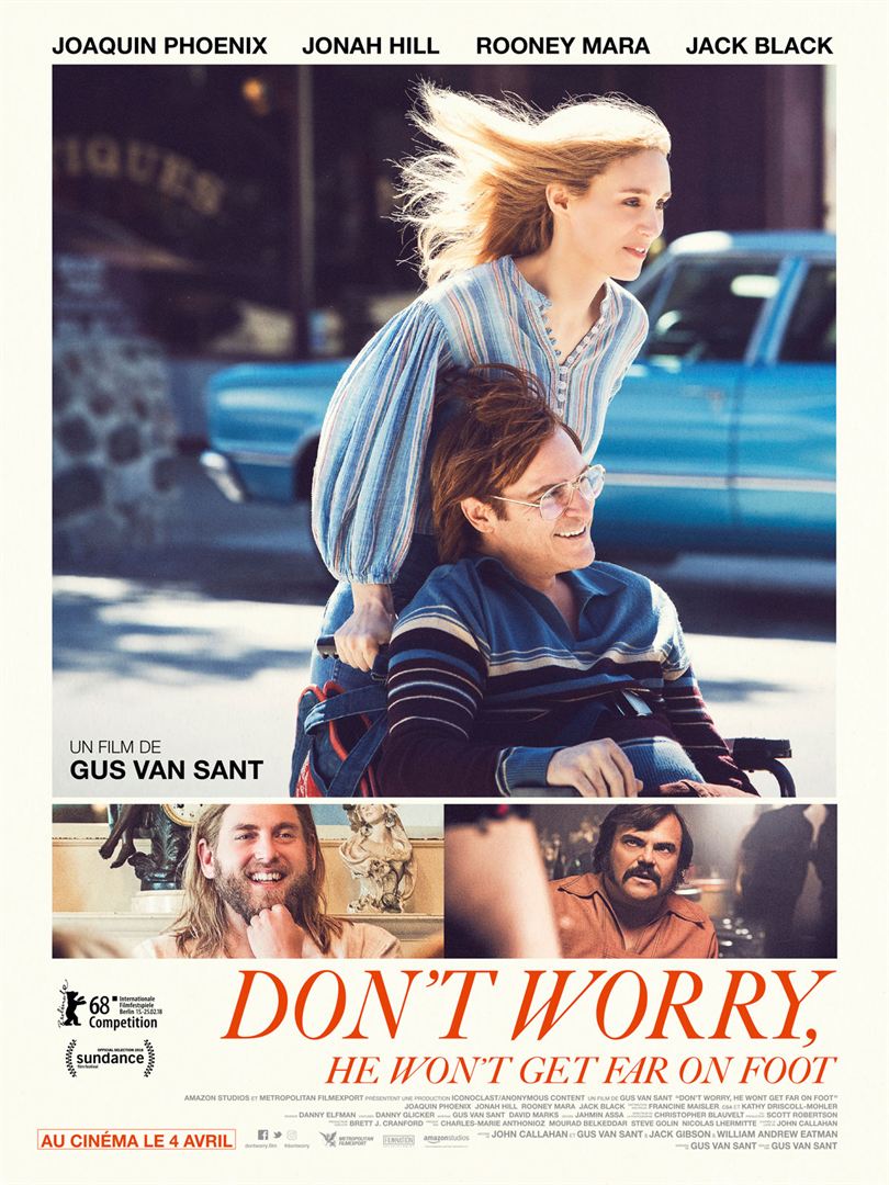 affiche du film Don't Worry, He Won't Get Far on Foot