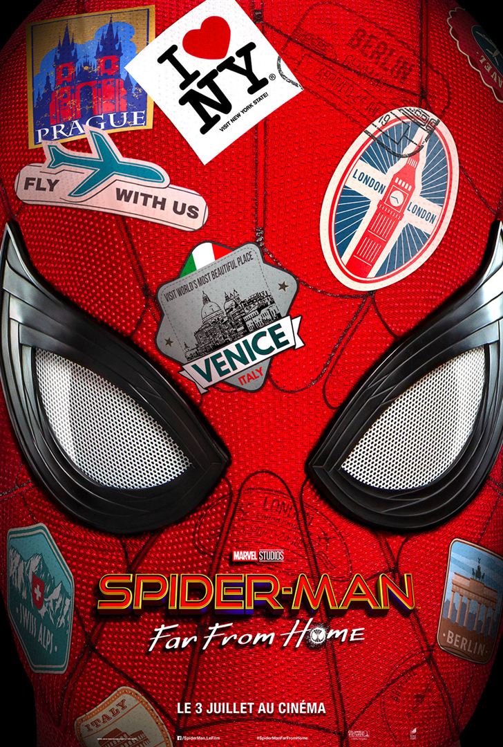 affiche du film Spider-Man: Far From Home