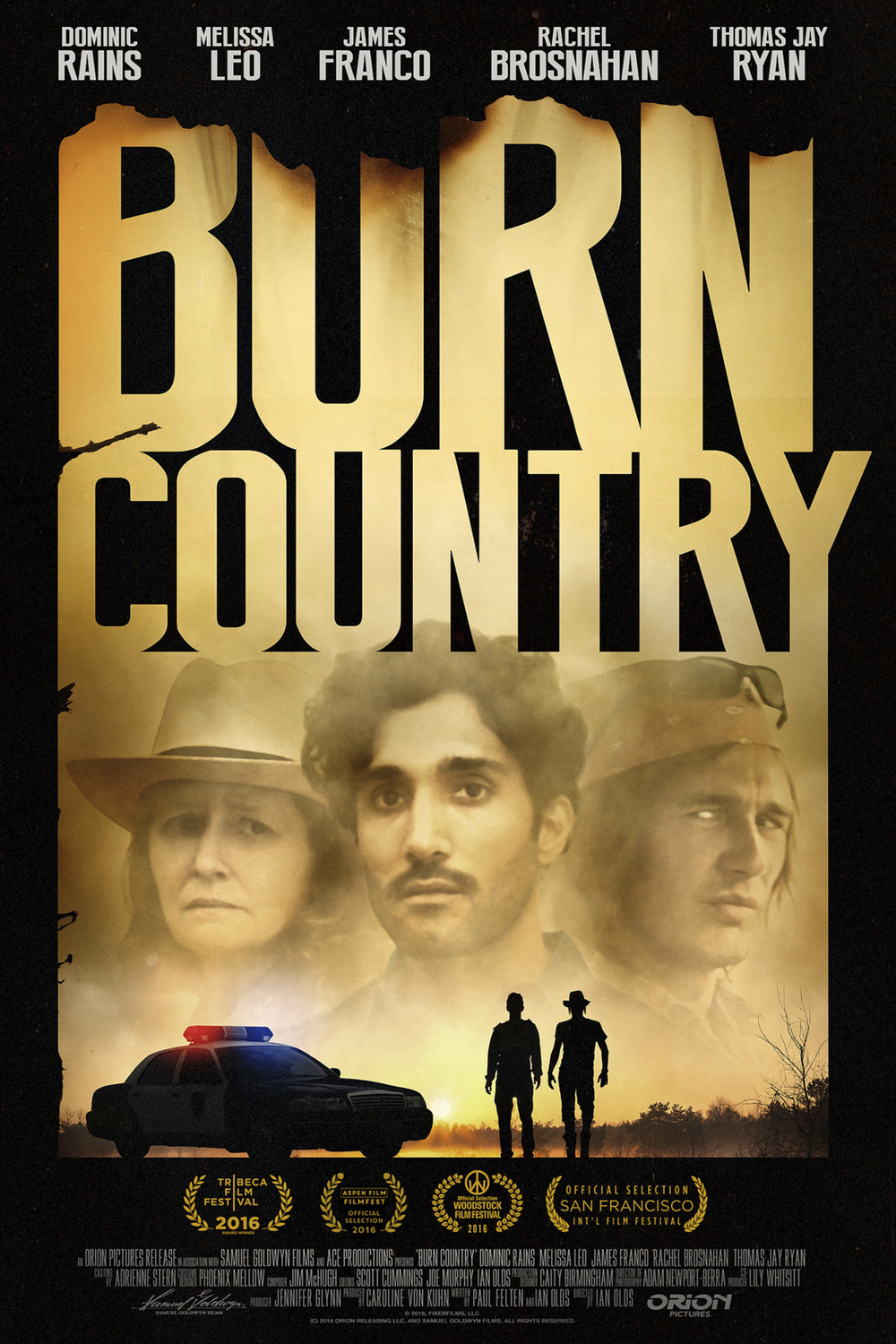 affiche du film Burn Country