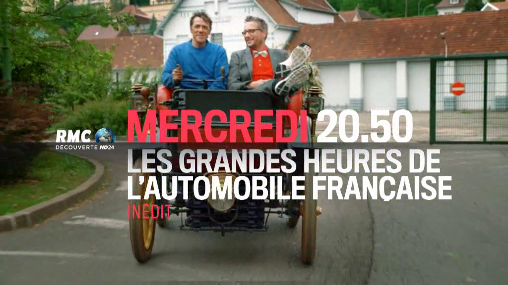 affiche du film Les grandes heures de l'automobile française