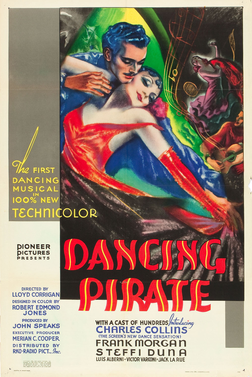 affiche du film Le Danseur Pirate